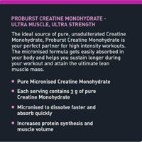 Proburst Creatine Monohydrate 250g - Image 3