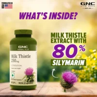 GNC Milk Thistle 250mg 90 tab - Image 2