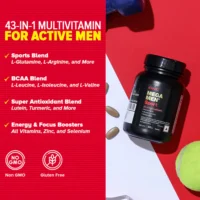 GNC Mega Men Sports 60 tabs - Image 2