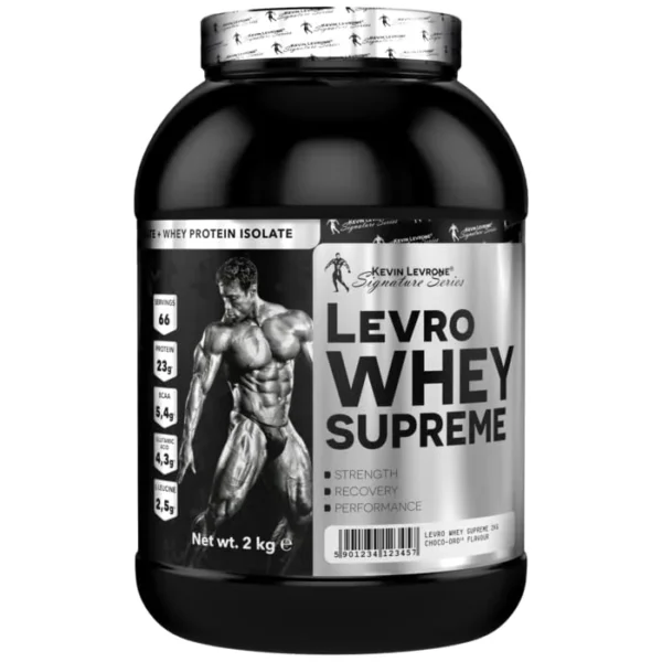 Kevin Levrone Levro Whey Supreme 100% Whey 2kg Chocolate Aleo Importer