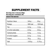 Kevin Levrone Levro Whey Supreme 100% Whey 2kg Chocolate Aleo Importer - Image 2