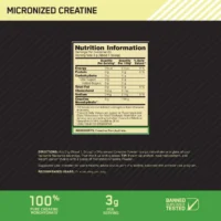 Optimum Nutrition ON Micronised Creatine Monohydrate powder 250g unflavoured - Image 2