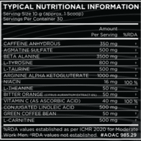 Fully Dosed Pre Rush Ripped | Preworkout + Fatburner 2in1 Combined - Image 2