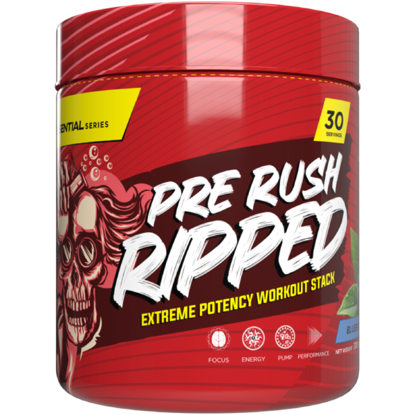 Fully Dosed Pre Rush Ripped | Preworkout + Fatburner 2in1 Combined