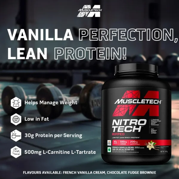Nitrotech Ripped Whey Protein